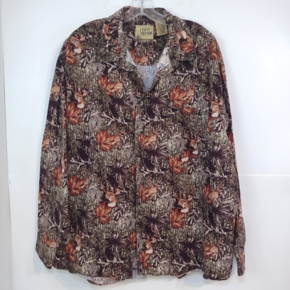Field Tested Outdoor Life men's long sleeve button down shirt size (3XL)